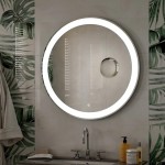Зеркало Континент Aroma LED круглое Зеркало Континент Aroma LED круглое